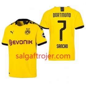 Borussia Dortmund Fodboldtrøjer Jadon Sancho 7 Hjemmebanesæt 2019/20 Kort ærmer